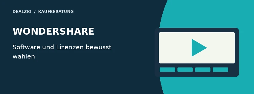 Wondershare – Illustration zur Kaufberatung